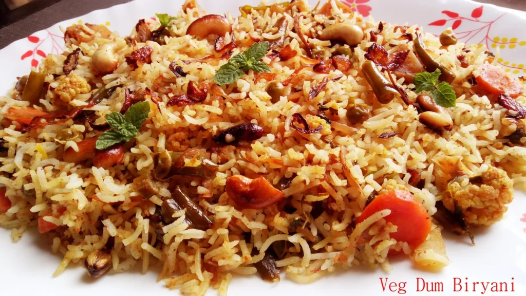 Vegetable Dum Biryani